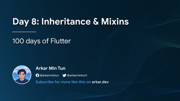Day 8: Inheritance & Mixins